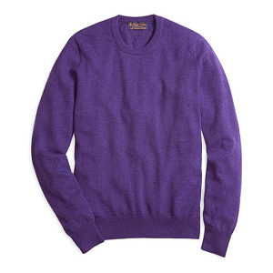 Cashmere Crewneck Sweater - Amethyst